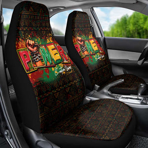 Personalized Power African Car Seat Cover