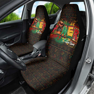 Personalized Power African Car Seat Cover