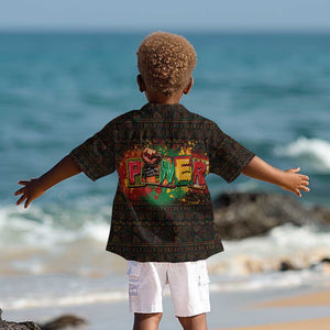 Personalized Power African Kid Hawaiian Shirt