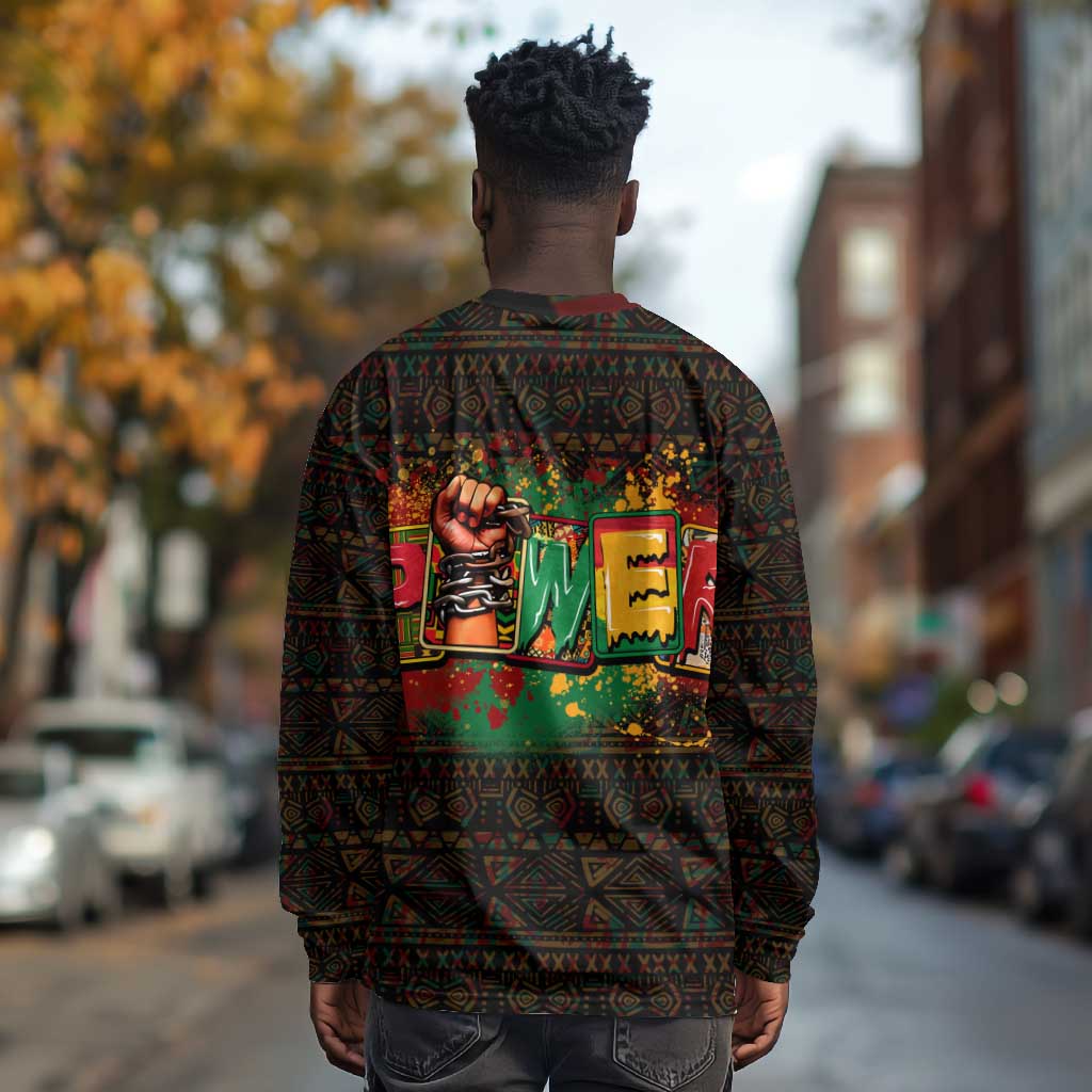 Personalized Power African Long Sleeve Shirt DT02