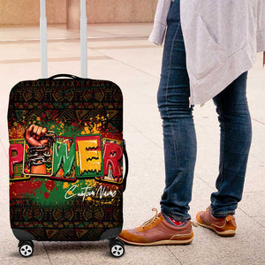 Personalized Power African Luggage Cover