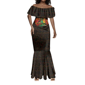 Personalized Power African Mermaid Dress