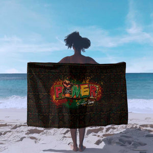 Personalized Power African Sarong