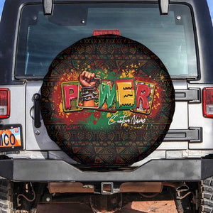 Personalized Power African Spare Tire Cover