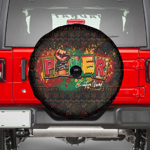 Personalized Power African Spare Tire Cover