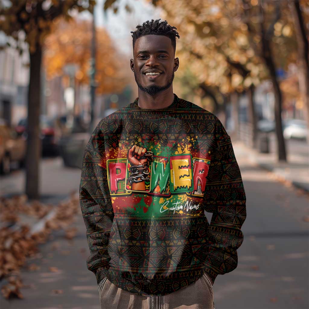 Personalized Power African Sweatshirt