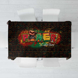 Personalized Power African Tablecloth