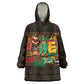 Personalized Power African Wearable Blanket Hoodie