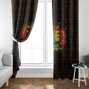 Personalized Power African Window Curtain