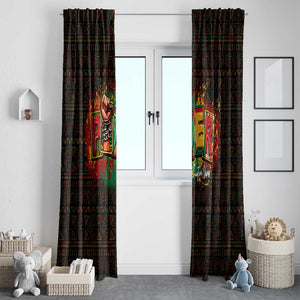 Personalized Power African Window Curtain