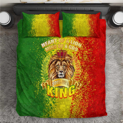 King's African Spirit Bedding Set Heart of A Lion