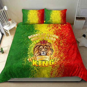 King's African Spirit Bedding Set Heart of A Lion