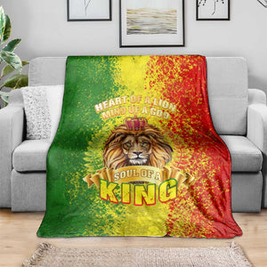 King's African Spirit Blanket Heart of A Lion