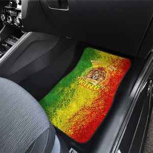 King's African Spirit Car Mats Heart of A Lion