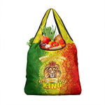 King's African Spirit Grocery Bag Heart of A Lion