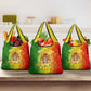 King's African Spirit Grocery Bag Heart of A Lion