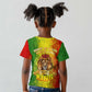 King's African Spirit Kid T shirt Heart of A Lion