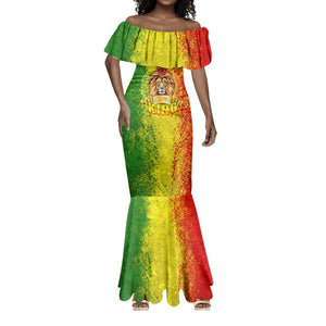 King's African Spirit Mermaid Dress Heart of A Lion