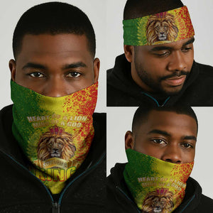 King's African Spirit Neck Gaiter Heart of A Lion DT02