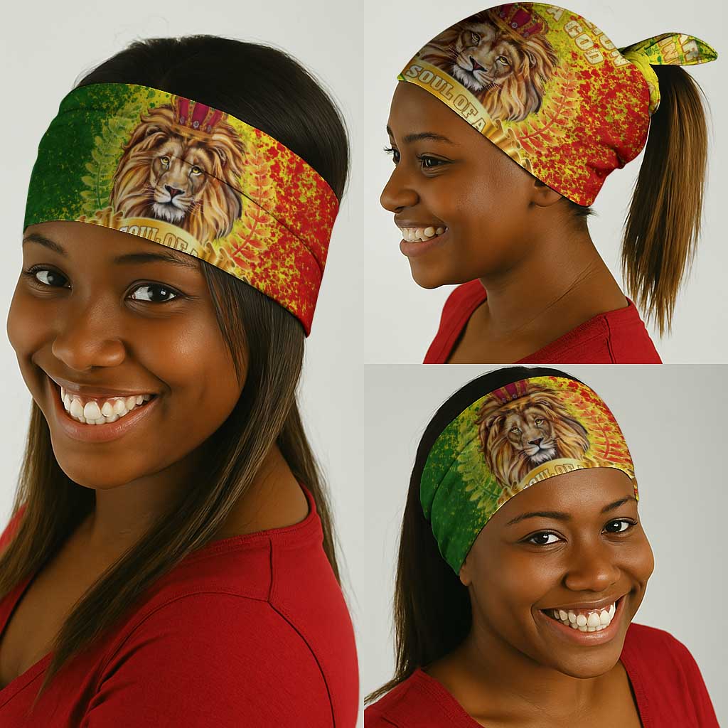 King's African Spirit Neck Gaiter Heart of A Lion DT02