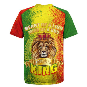 King's African Spirit Rugby Jersey Heart of A Lion