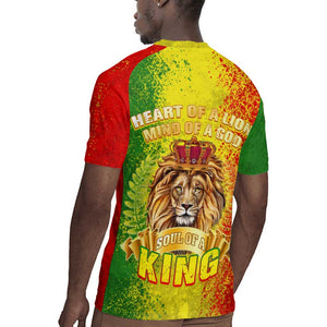 King's African Spirit Rugby Jersey Heart of A Lion