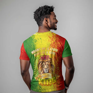 King's African Spirit T shirt Heart of A Lion