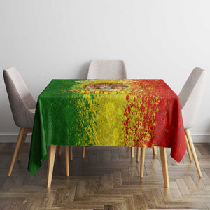 King's African Spirit Tablecloth Heart of A Lion