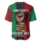 Juneteenth Freedom Day Baseball Jersey Black Pride Month