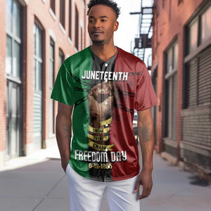 Juneteenth Freedom Day Baseball Jersey Black Pride Month