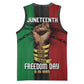 Juneteenth Freedom Day Basketball Jersey Black Pride Month DT02