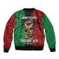Juneteenth Freedom Day Bomber Jacket Black Pride Month