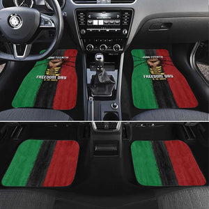 Juneteenth Freedom Day Car Mats Black Pride Month