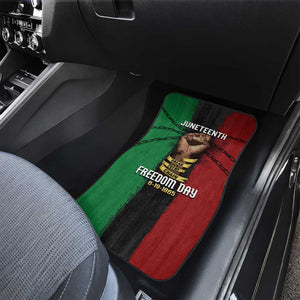 Juneteenth Freedom Day Car Mats Black Pride Month