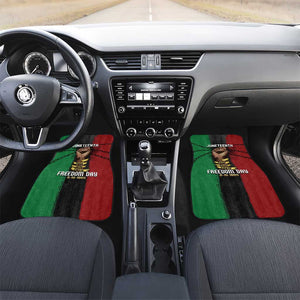 Juneteenth Freedom Day Car Mats Black Pride Month