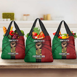 Juneteenth Freedom Day Grocery Bag Black Pride Month