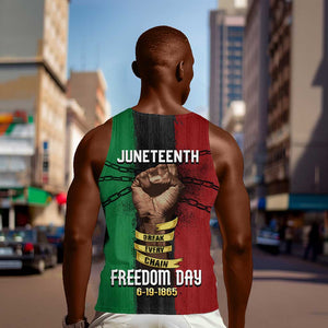 Juneteenth Freedom Day Men Tank Top Black Pride Month