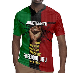 Juneteenth Freedom Day Rugby Jersey Black Pride Month