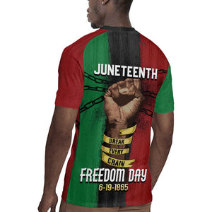 Juneteenth Freedom Day Rugby Jersey Black Pride Month