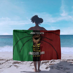 Juneteenth Freedom Day Sarong Black Pride Month