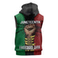 Juneteenth Freedom Day Sleeveless Zip Hoodie Black Pride Month - African Pride