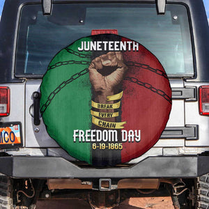 Juneteenth Freedom Day Spare Tire Cover Black Pride Month