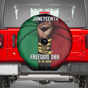 Juneteenth Freedom Day Spare Tire Cover Black Pride Month