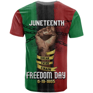 Juneteenth Freedom Day T shirt Black Pride Month