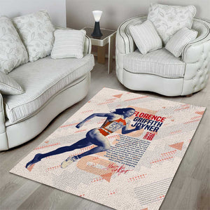 The Phenomenal Woman Flo-Jo Area Rug 1988 Olympic