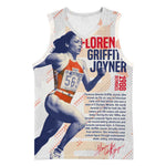 The Phenomenal Woman Flo-Jo Basketball Jersey 1988 Olympic DT02