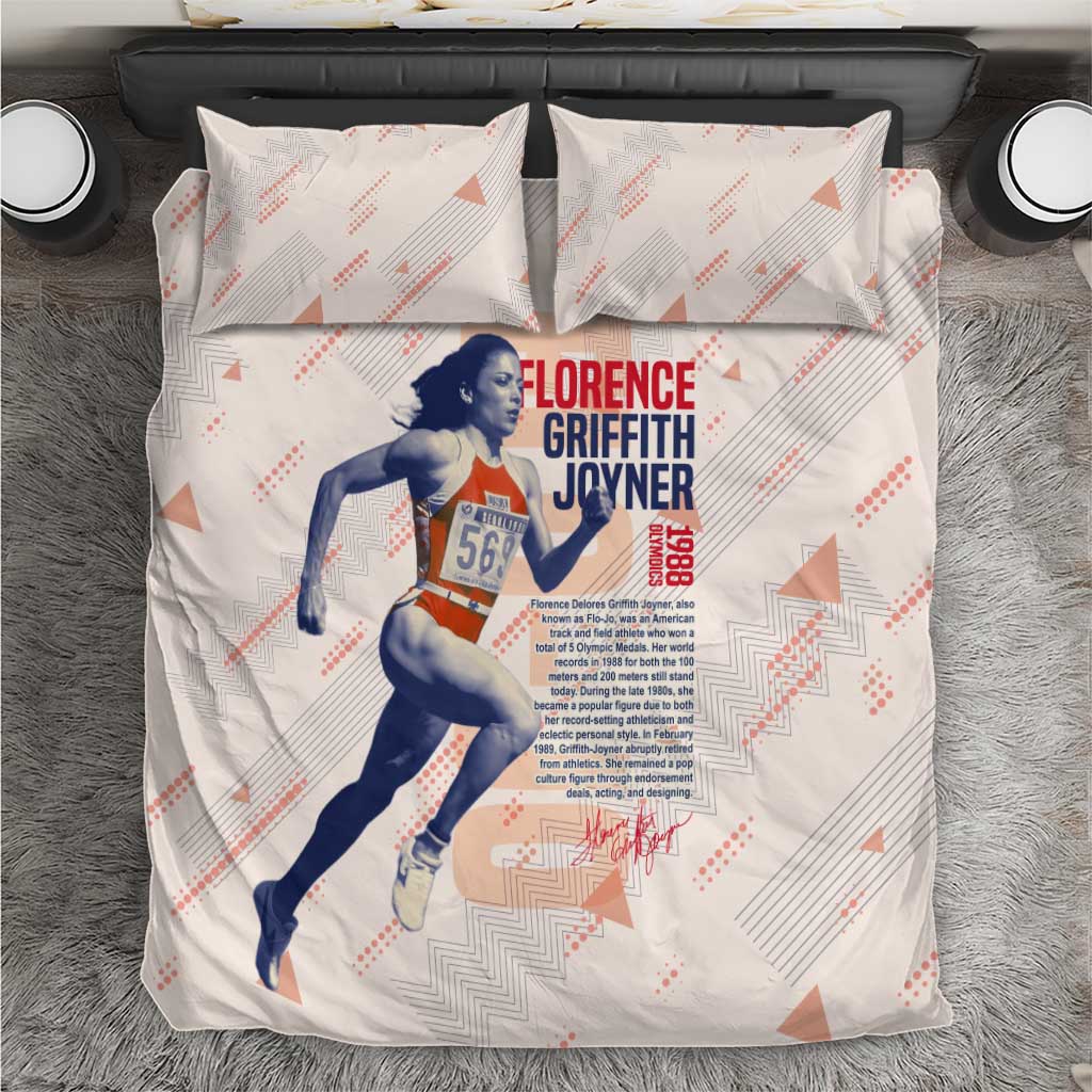 The Phenomenal Woman Flo-Jo Bedding Set 1988 Olympic