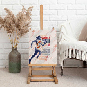 The Phenomenal Woman Flo-Jo Canvas Wall Art 1988 Olympic