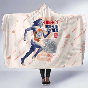 The Phenomenal Woman Flo-Jo Hooded Blanket 1988 Olympic