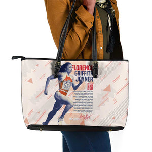 The Phenomenal Woman Flo-Jo Leather Tote Bag 1988 Olympic